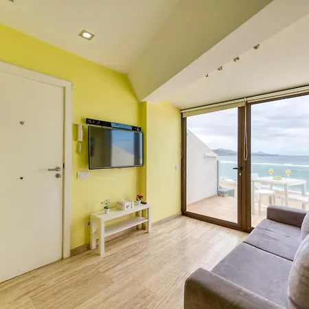 Beachfront House Canteras 4 - Seaviews Terrace Apartment